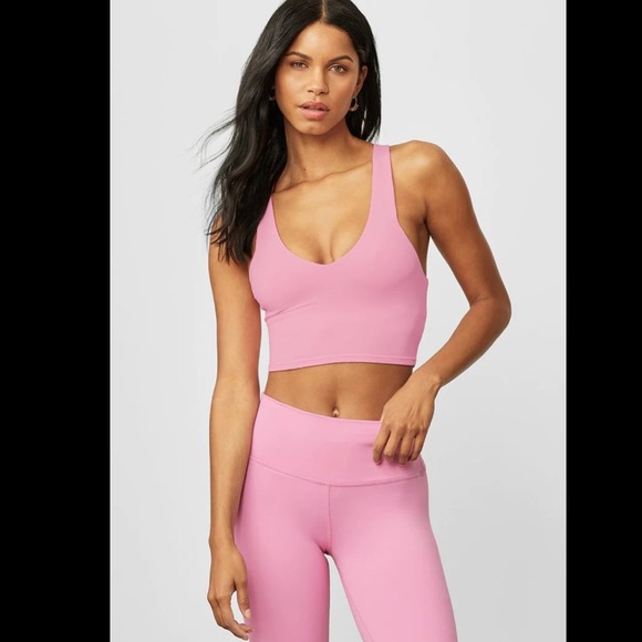 ALO Yoga | Pants u0026 Jumpsuits | Alo Yoga Parisian Pink Real Bra Airbrush  Leggings New | Poshmark